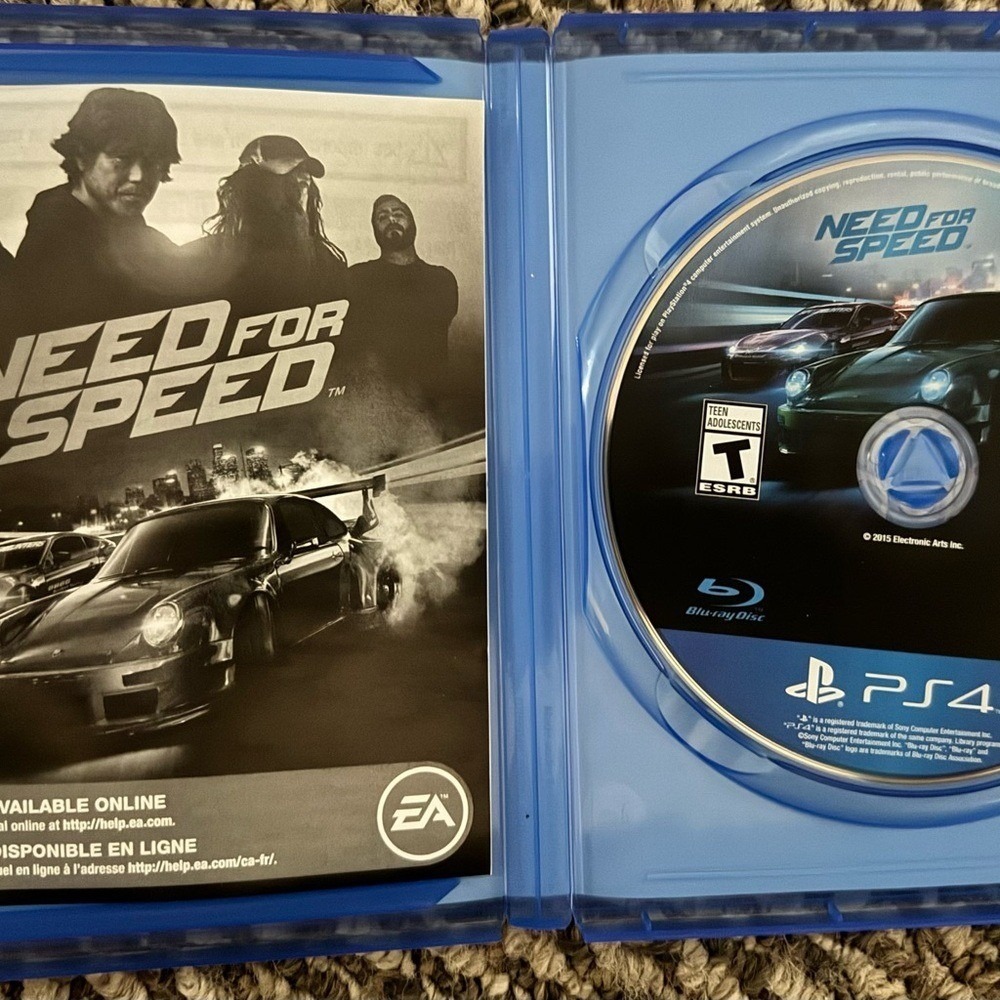 Sony PS4 Need for Speed Game - Blue and Black - Picture 3 of 3